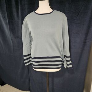 Christian Dior Navy Striped Women's Sweatshirt